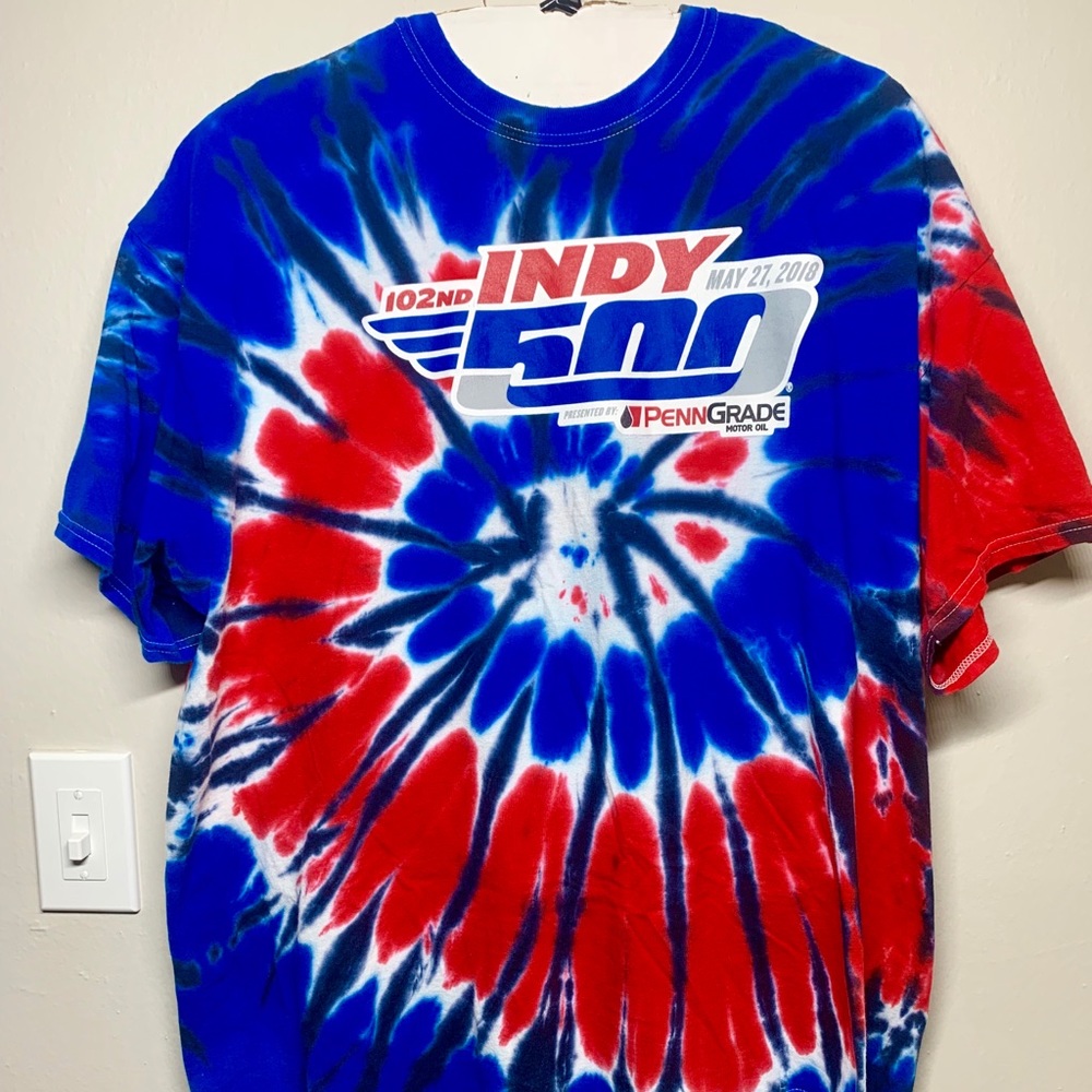 Indy 500 Dye Shirt Size 2XL